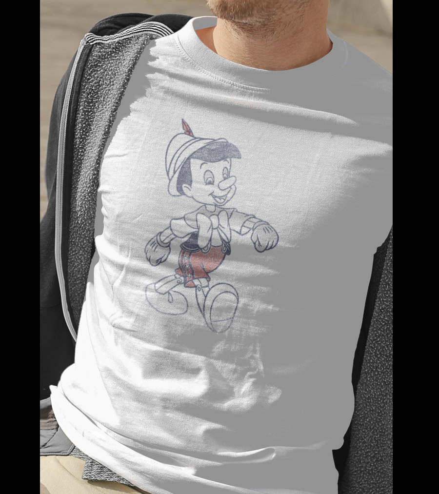 Disney Pinocchio Strut Classic Cartoon T-Shirt
