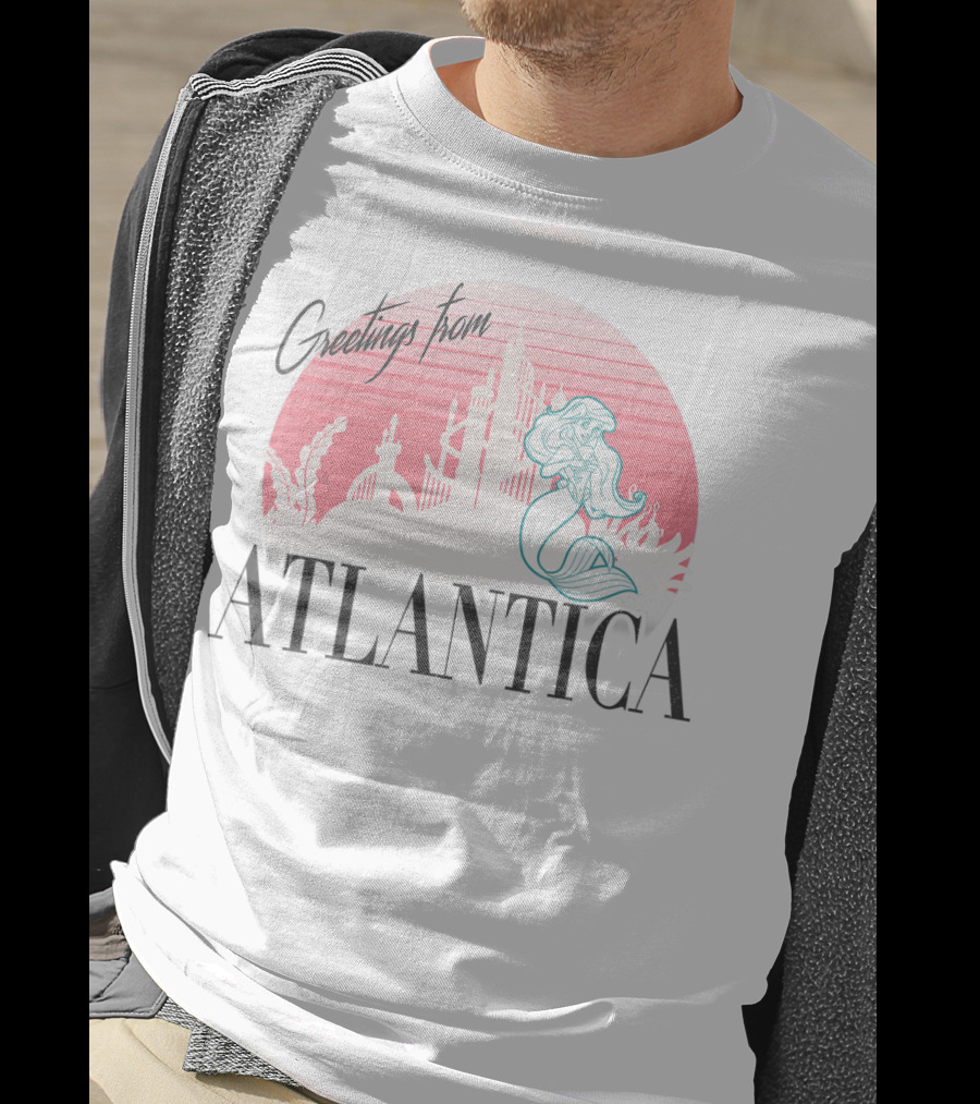 Greetings From Atlantica Disney The Little Mermaid Ariel T-Shirt
