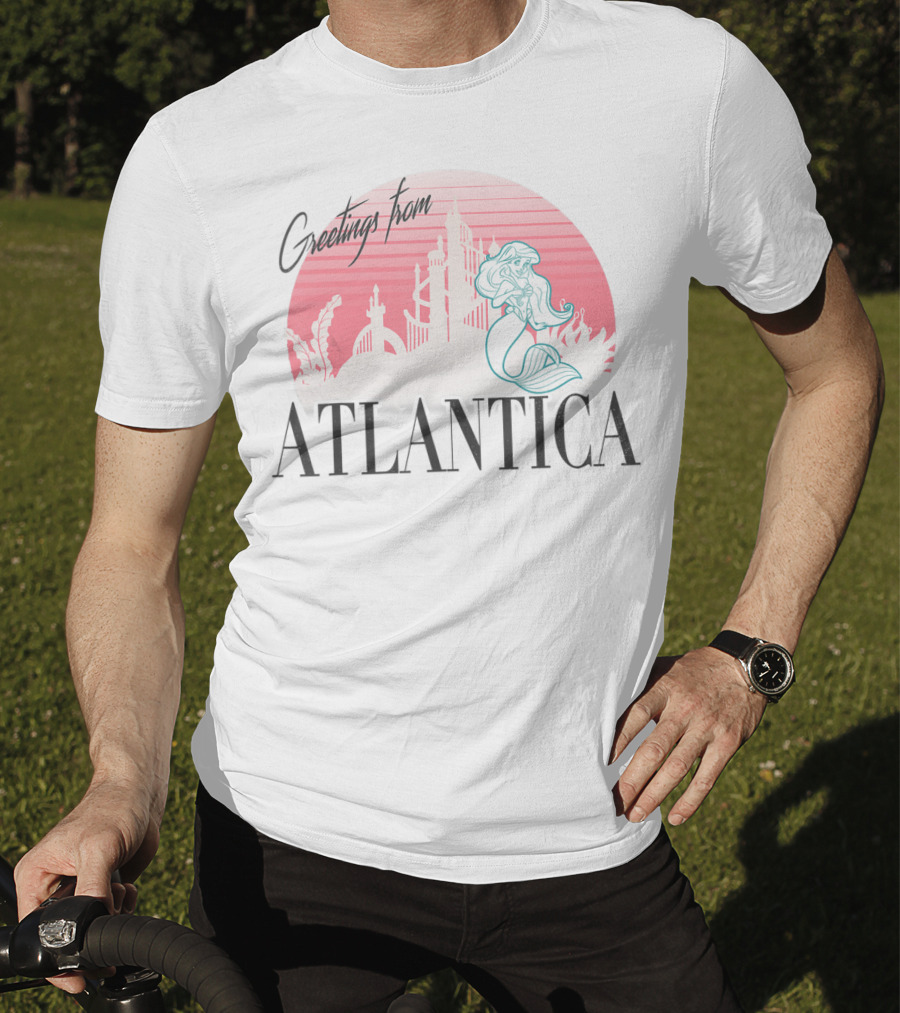 Greetings From Atlantica Disney The Little Mermaid Ariel T-Shirt