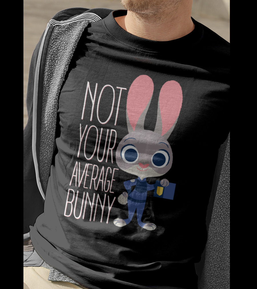 Disney Zootopia Not Your Average Bunny Judy Hopps T-Shirt
