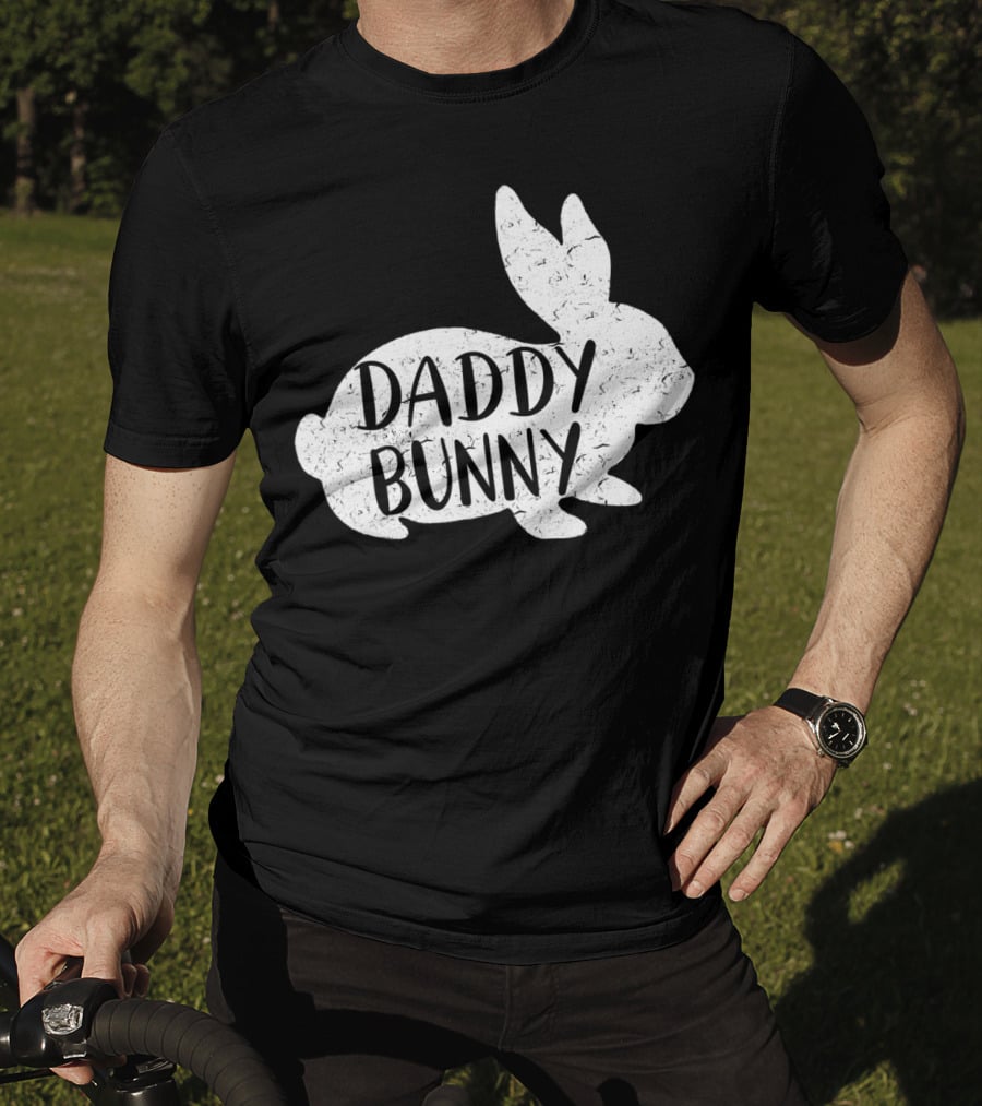 Daddy Bunny Cute Matching Family Easter Bunny T-Shirt