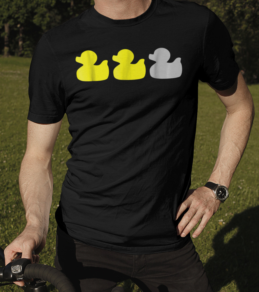 Duck Duck Gray Duck Humor Minnesota Yellow And Gray Ducks T-Shirt