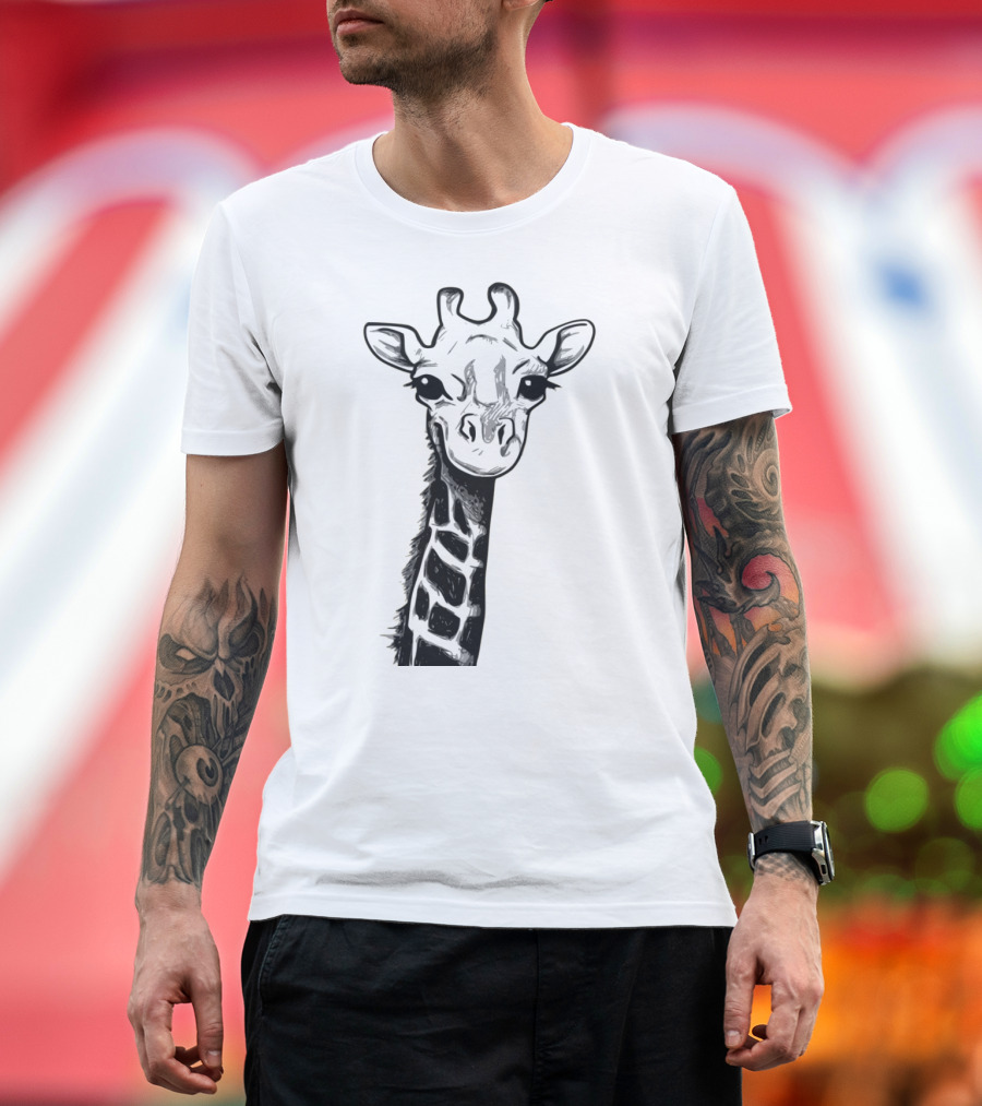 Giraffe Safari Animal Zoo T-Shirt