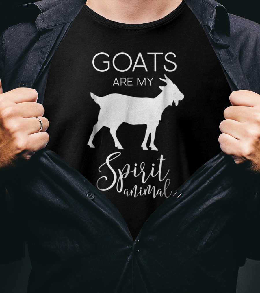 Goats Are My Spirit Animal J000416 T-Shirt