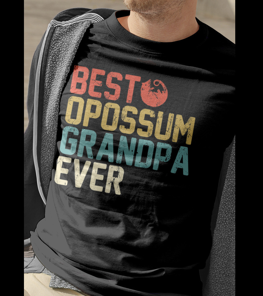 Best Opossum Grandpa Ever T-Shirt