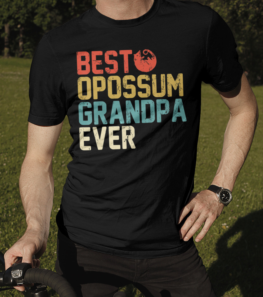 Best Opossum Grandpa Ever T-Shirt