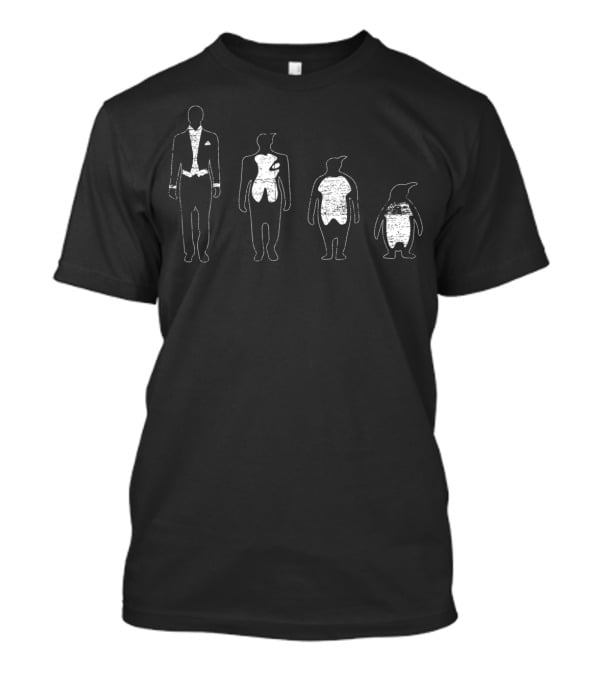 Evolution Penguin Tuxedo Sequence T-Shirt