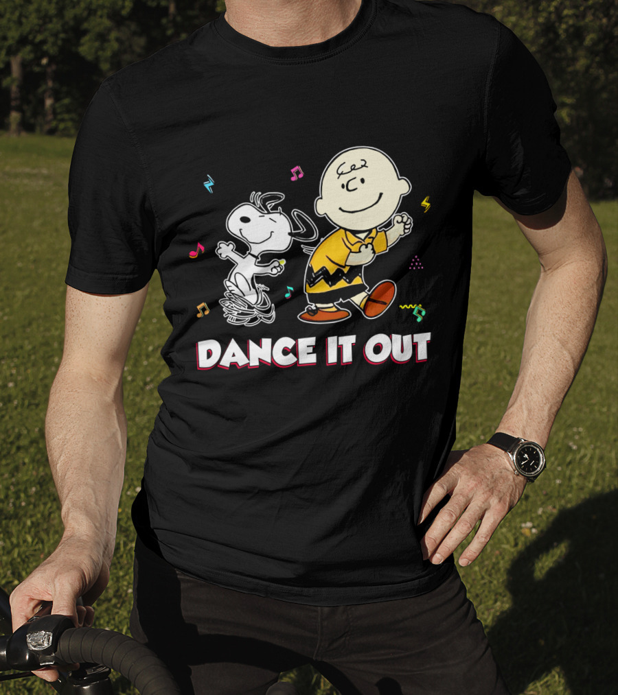 Dance It Out With Snoopy And Charlie Brown From The Peanuts Movie T-Shirt
