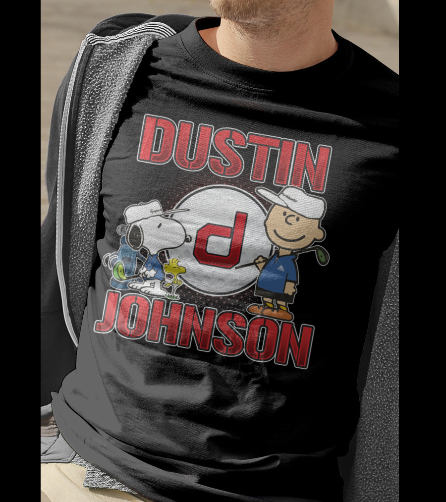 Dustin Johnson Pro Golf Snoopy The Peanuts Movie T-Shirt