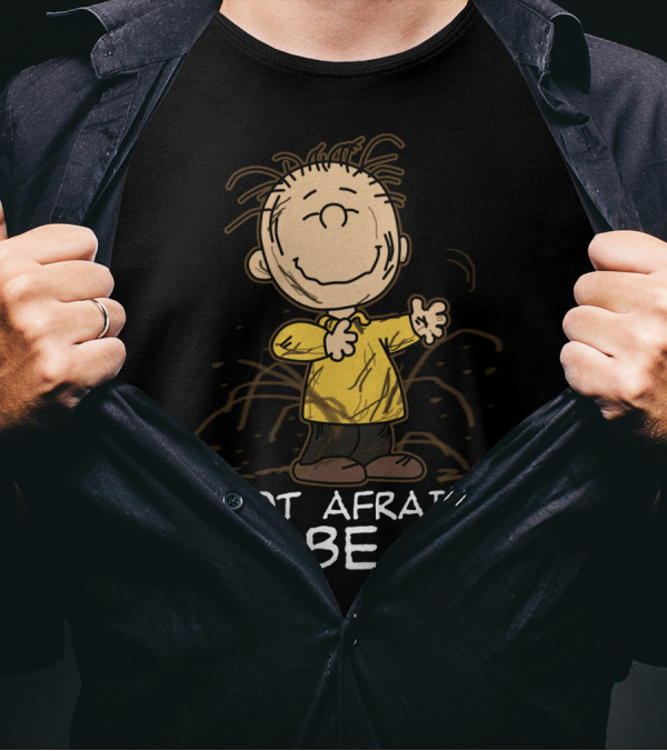 Not Afraid To Be Me Peanuts Movie Charlie Brown T-Shirt