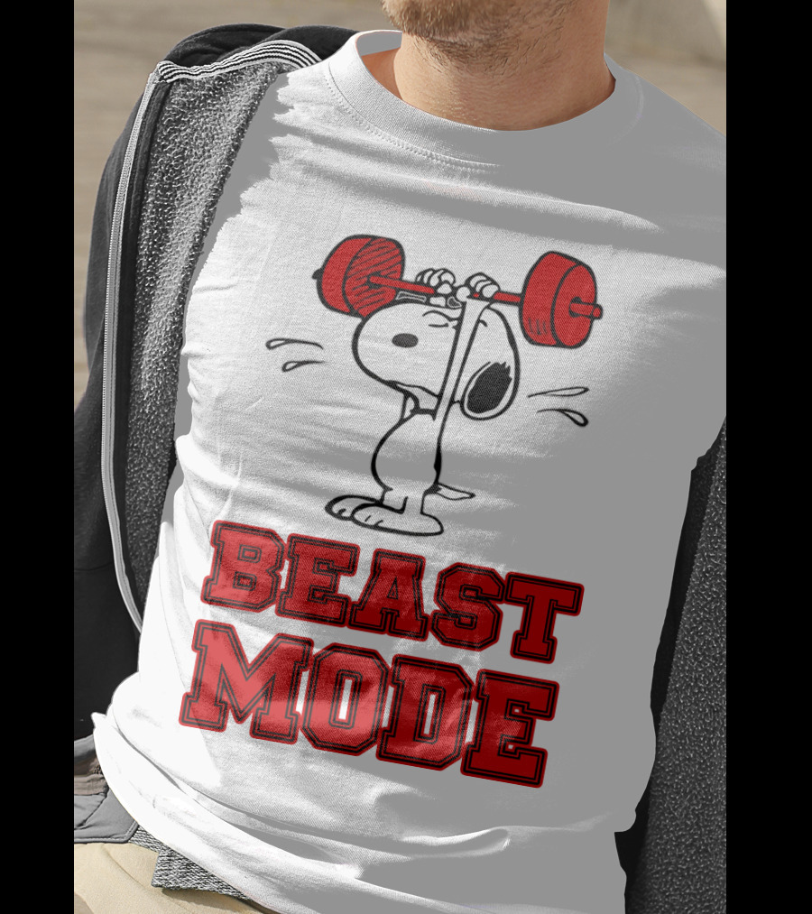 Snoopy Beast Mode The Peanuts Movie T-Shirt
