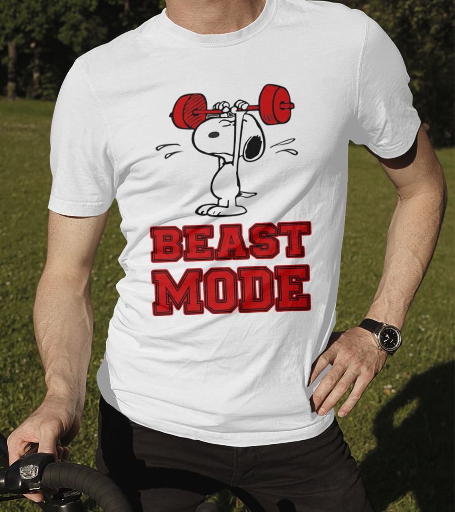 Snoopy Beast Mode The Peanuts Movie T-Shirt