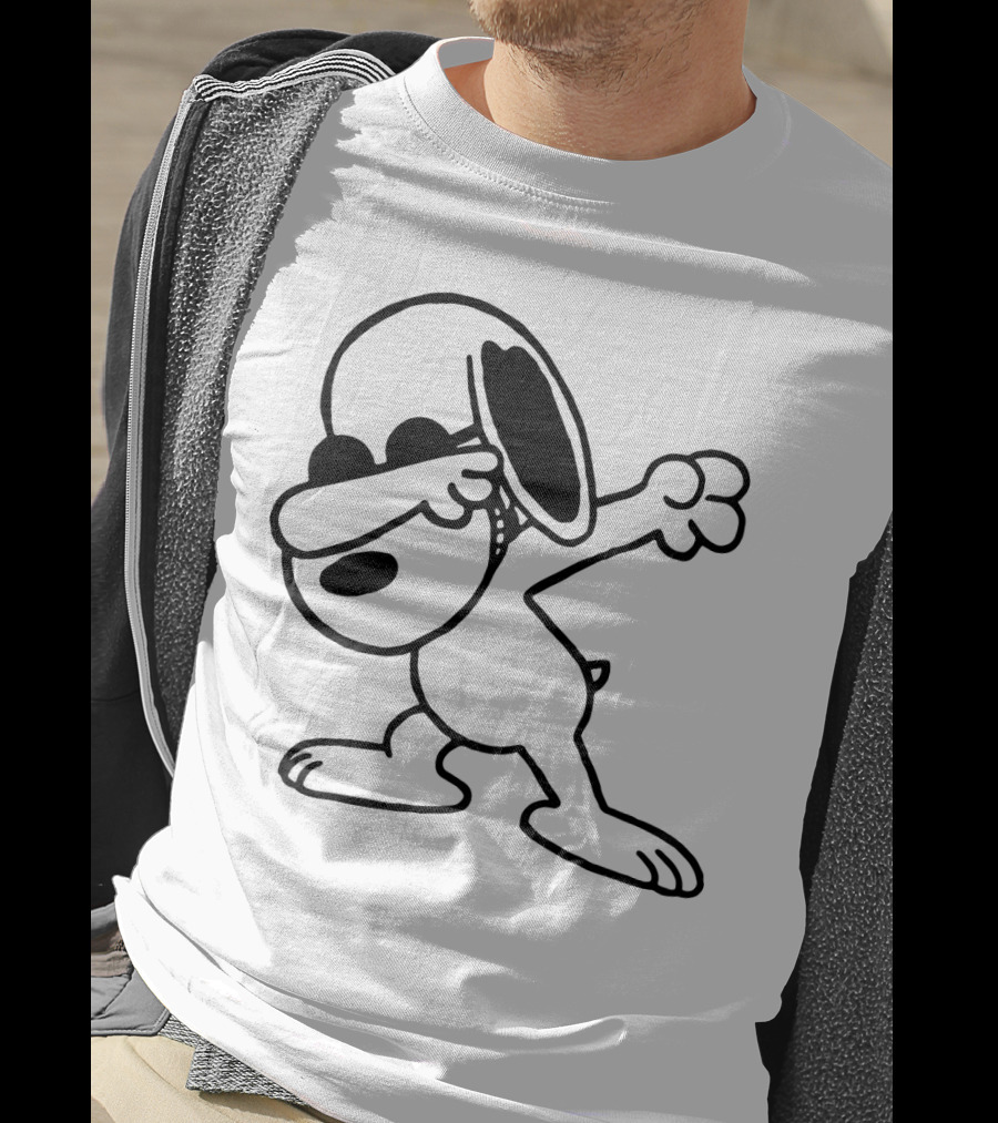 Snoopy Dabbing Dance From The Peanuts Movie T-Shirt