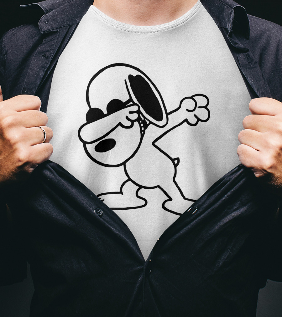Snoopy Dabbing Dance From The Peanuts Movie T-Shirt