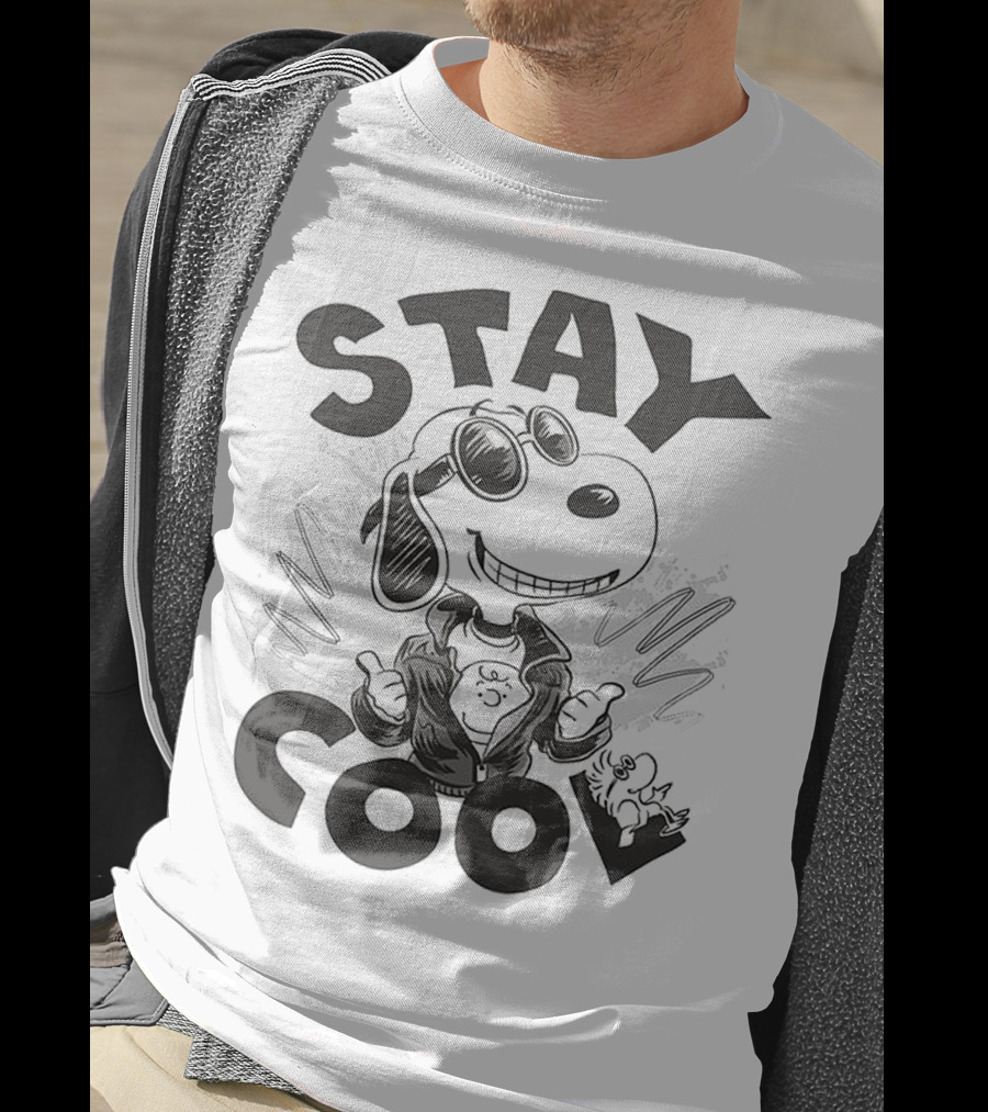 Stay Cool Snoopy The Peanuts Movie Thumbs Up T-Shirt