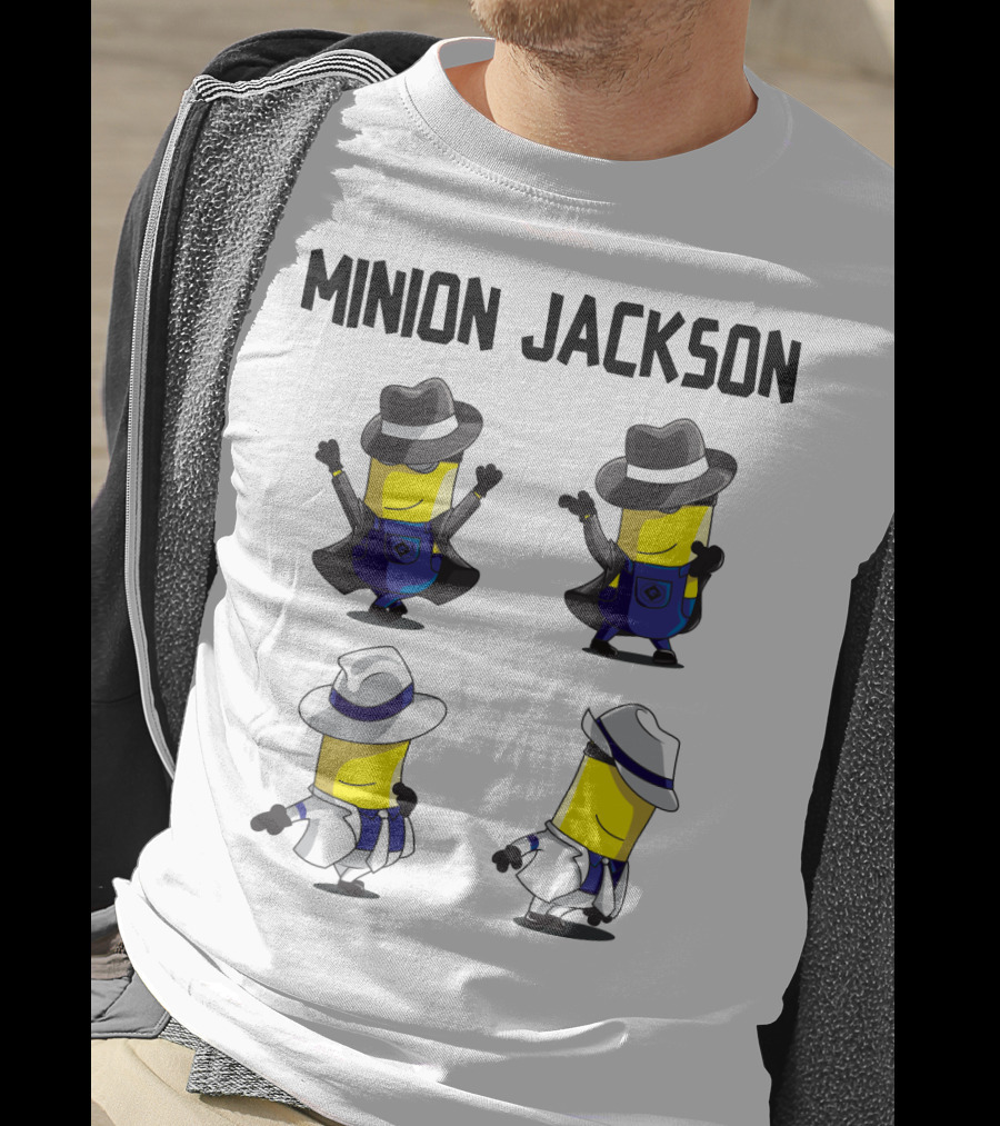 Minion Jackson Despicable Me Dance Moves T-Shirt
