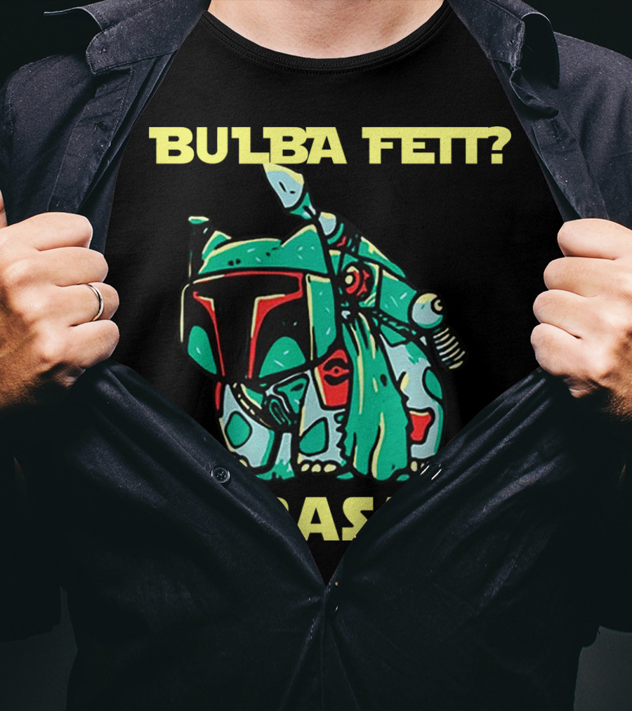 Bulba Fett Bobasaur Star Wars Crossover T-Shirt