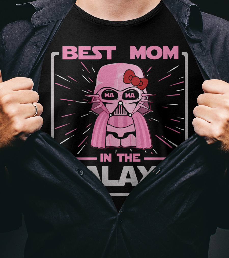 Best Mom In The Galaxy Darth Vader Star Wars T-Shirt
