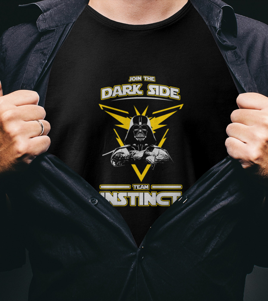 Join The Dark Side Darth Vader Team Instinct Star Wars T-Shirt