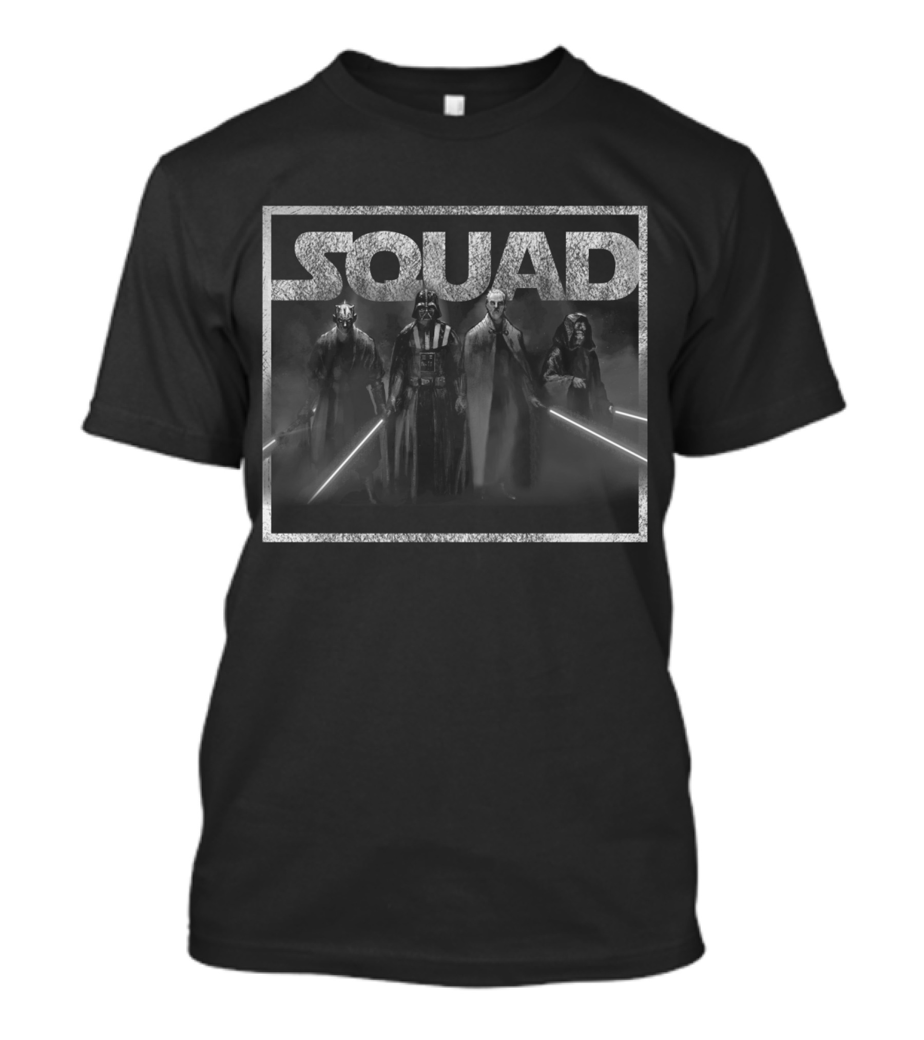 Squad Goal Darth Vader Star Wars Jedi Lightsaber Sith Lords T-Shirt