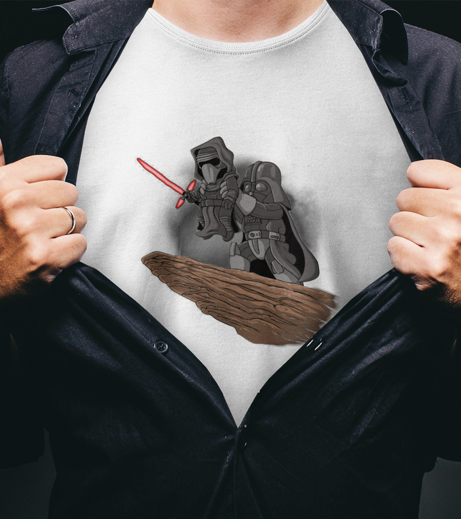 Darth Vader Sith King Lion King Scene Star Wars T-Shirt
