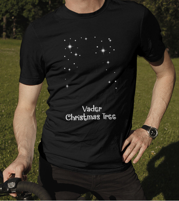 Vader Christmas Tree Star Wars Darth Vader T-Shirt