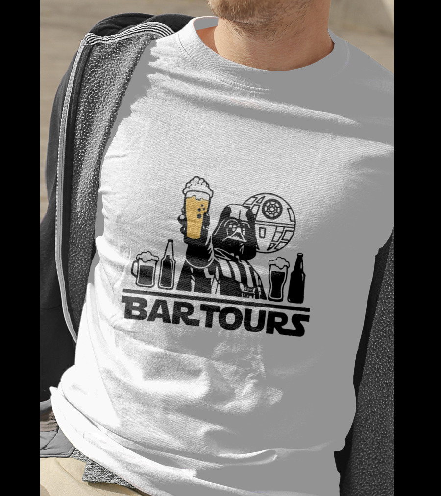 Darth Vader Beer Lovers Bar Tours Star Wars T-Shirt