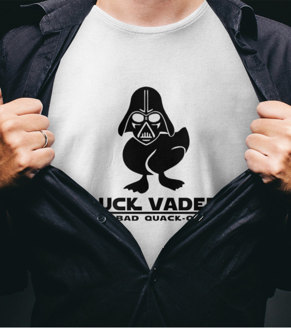 Duck Vader Very Bad Quack Quack Star Wars Darth Vader T-Shirt