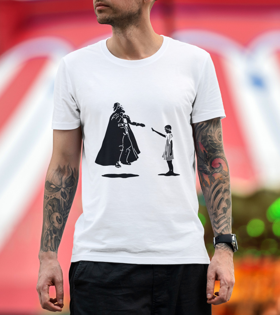 Eleven Versus Darth Vader Showdown Star Wars T-Shirt