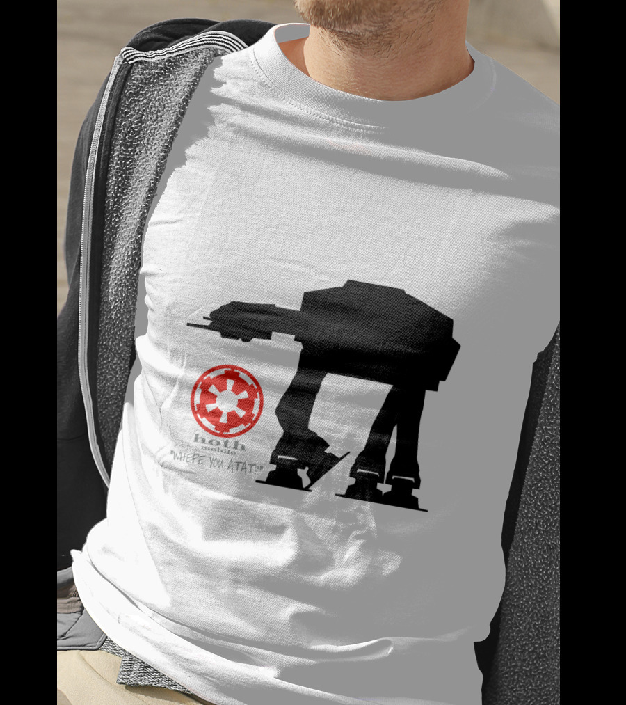 Hoth Mobile Whepe You AT-AT? Star Wars Droids T-Shirt
