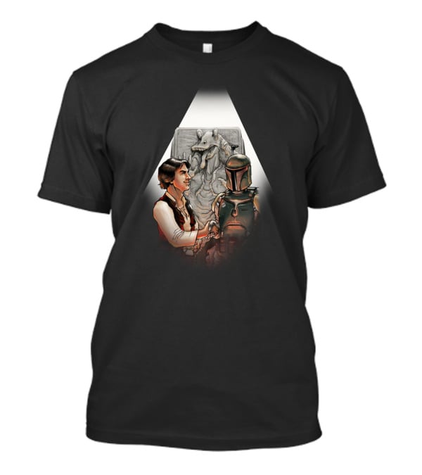 Dark Compromise Boba Fett Han Solo Star Wars Jabba The Hutt Carbonite T-Shirt