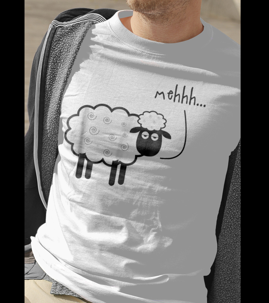 Mehhh Blackie Sheep Crazy Relatives T-Shirt