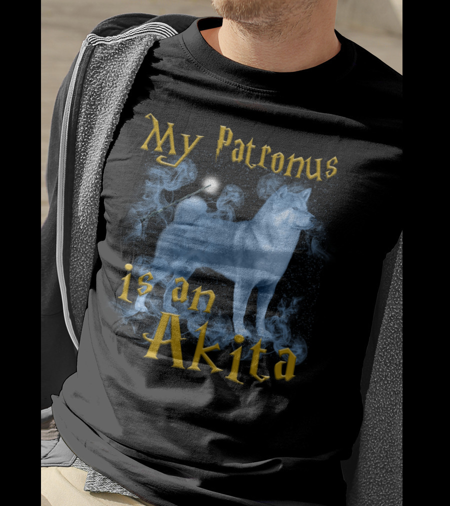 My Patronus Is An Akita T-Shirt