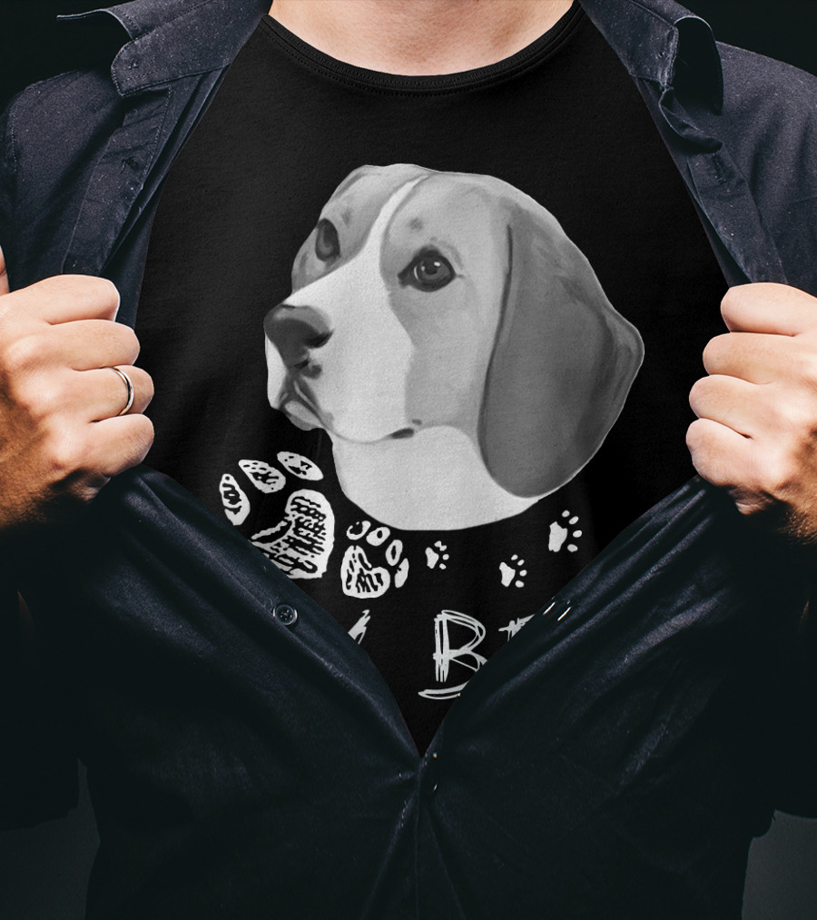 Beagle My BFF Paw Prints T-Shirt