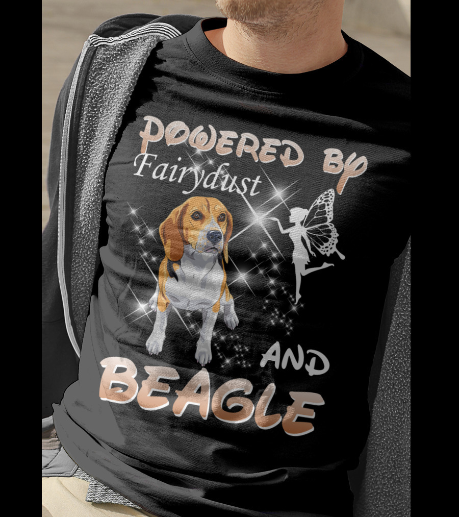 Powered By Fairydust And Beagle T-Shirt