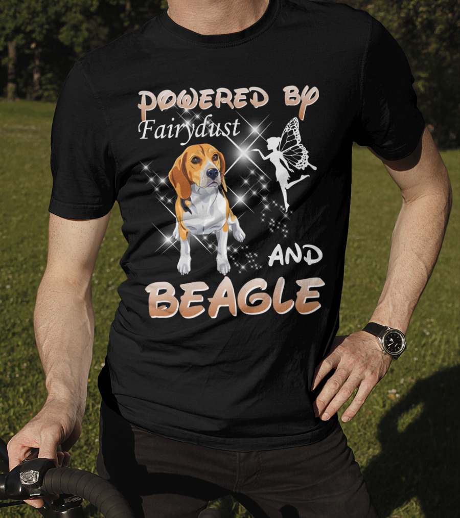 Powered By Fairydust And Beagle T-Shirt