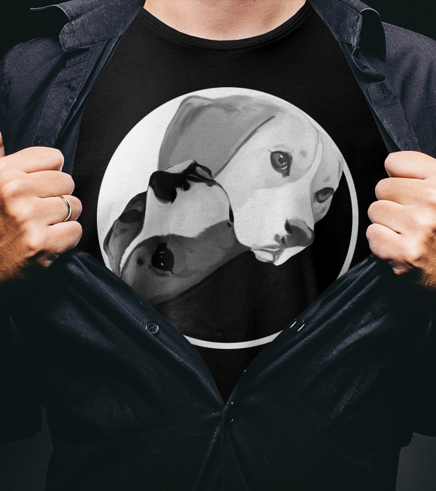 Yin Yang Beagle Harmony T-Shirt