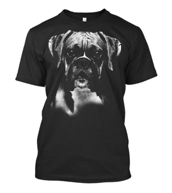 Boxer Dog Portrait Close-Up T-Shirt