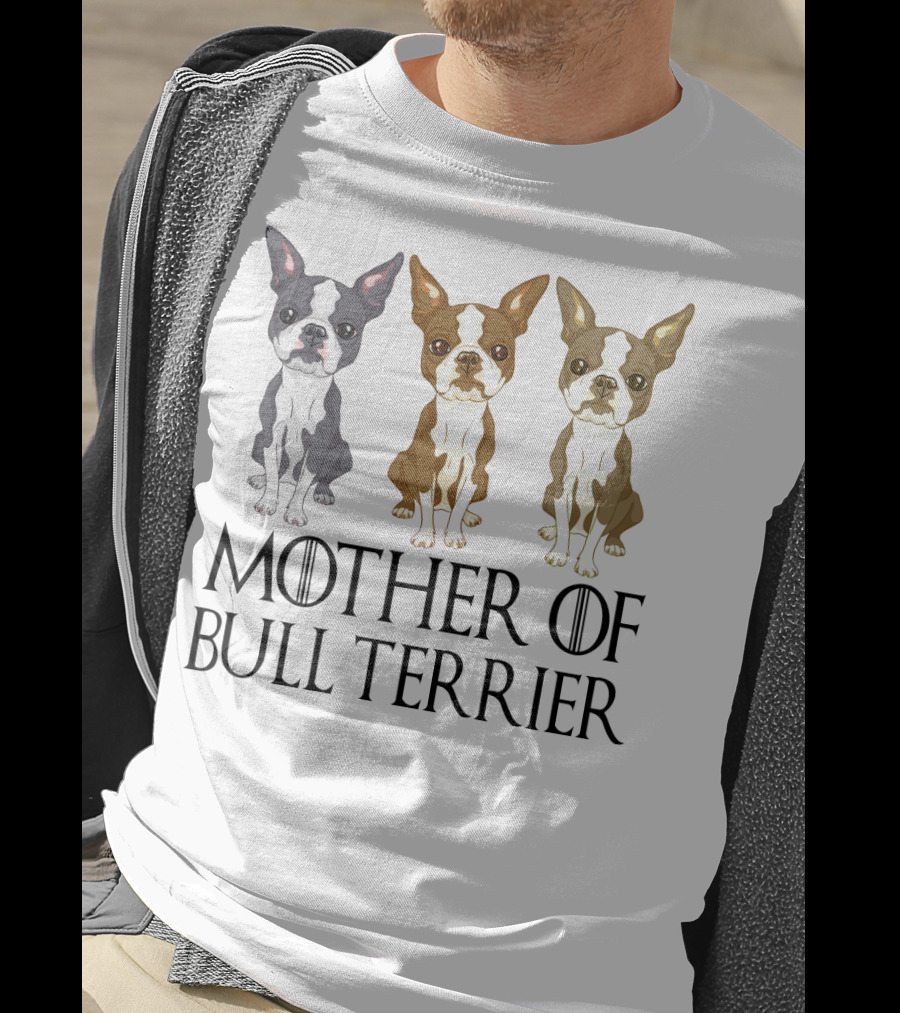 Mother Of Bull Terrier Iconic T-Shirt