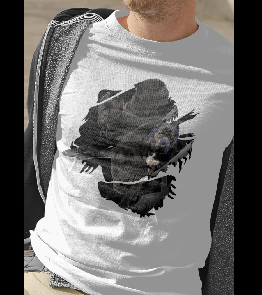 Cane Corso Black Dog Pack T-Shirt