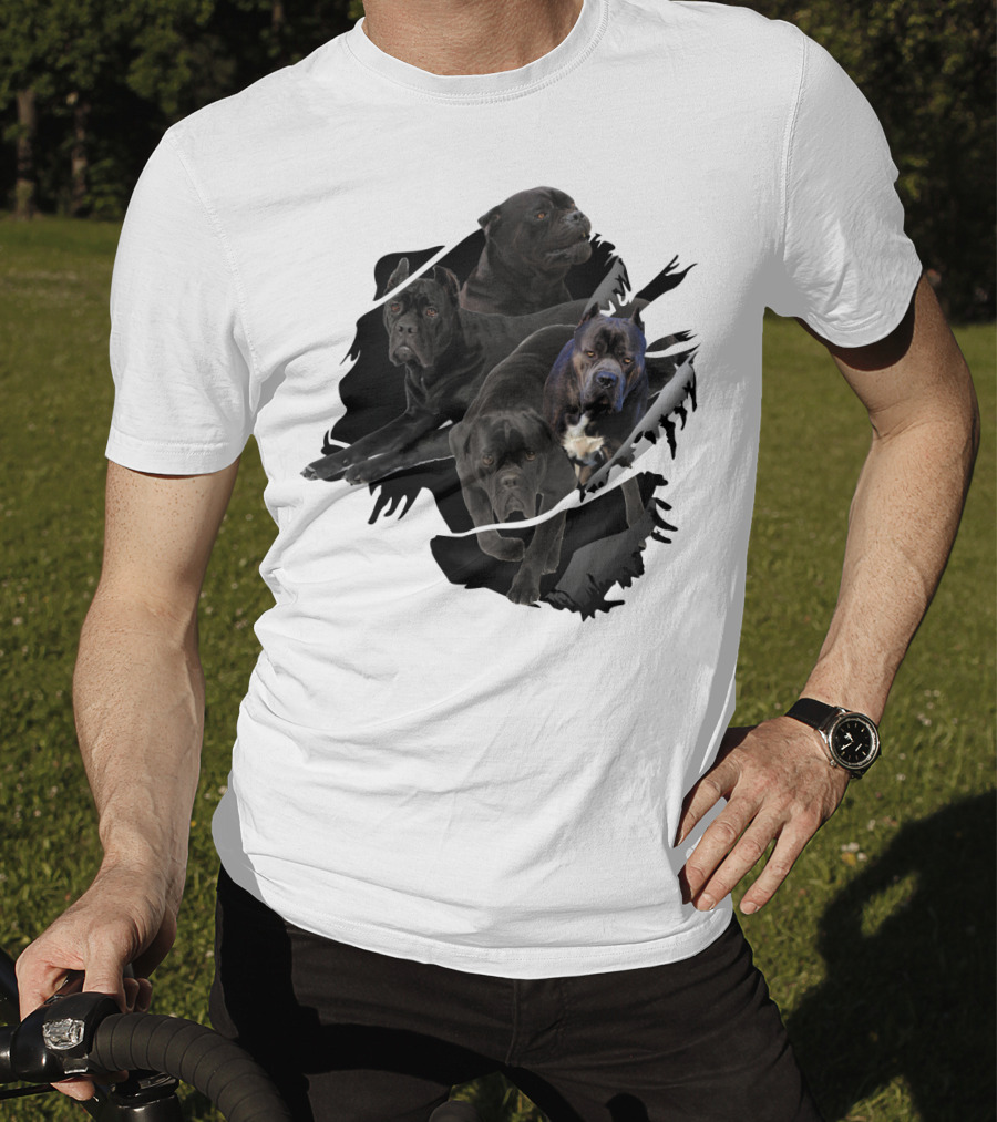 Cane Corso Black Dog Pack T-Shirt