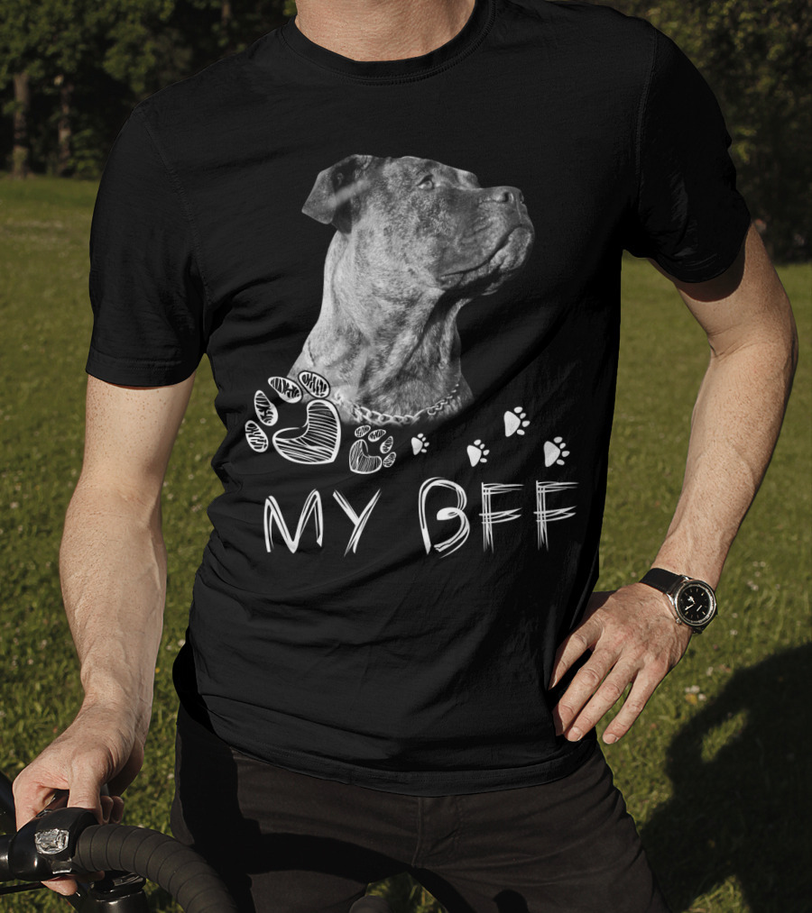 Cane Corso My BFF Paw Prints T-Shirt