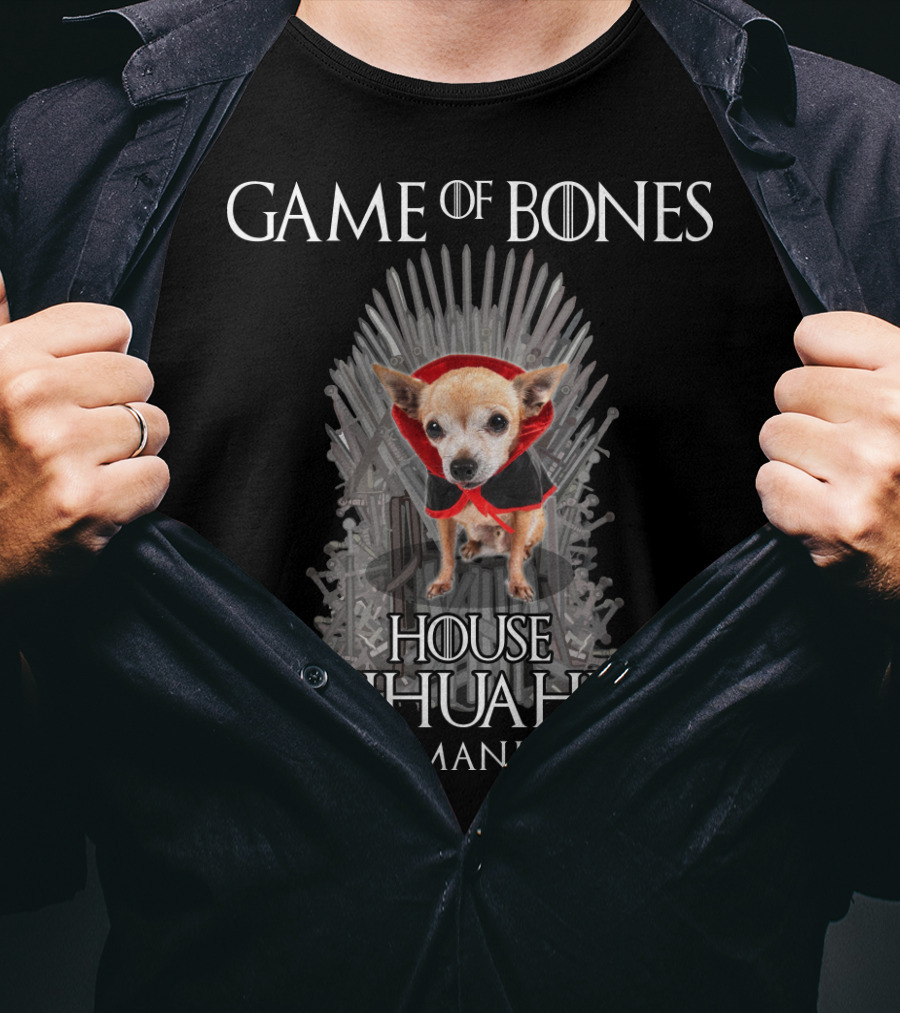 Game Of Bones House Chihuahua The Mailman Is Coming T-Shirt