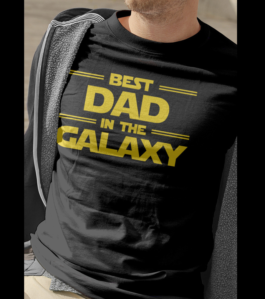 Best Dad In The Galaxy Star Wars Inspired T-Shirt