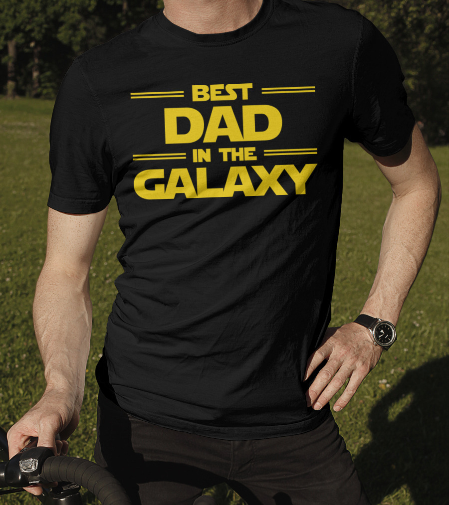 Best Dad In The Galaxy Star Wars Inspired T-Shirt