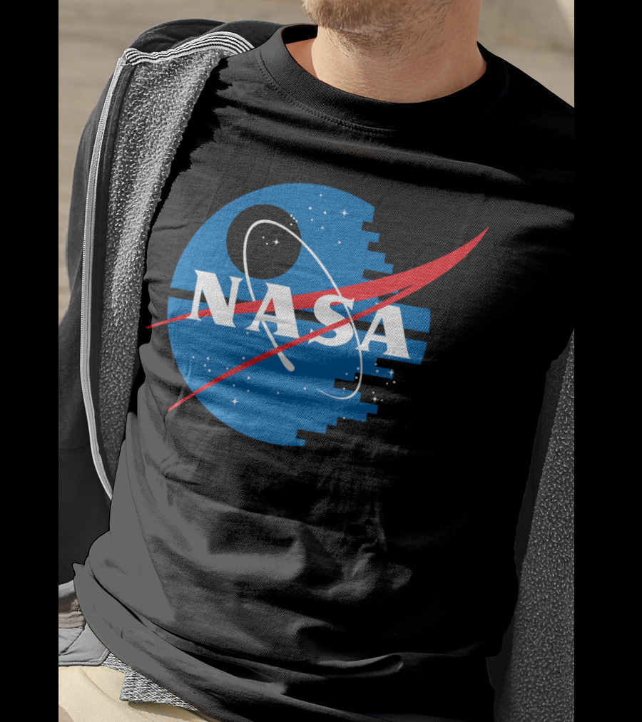 NASA Death Moon Star Wars Combination T-Shirt