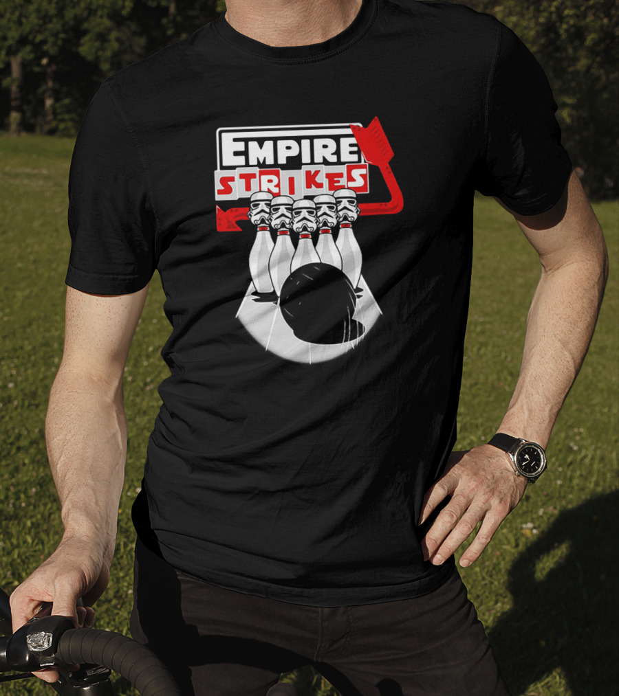 Empire Strikes Stormtrooper Bowling Star Wars Bowling Pin T-Shirt
