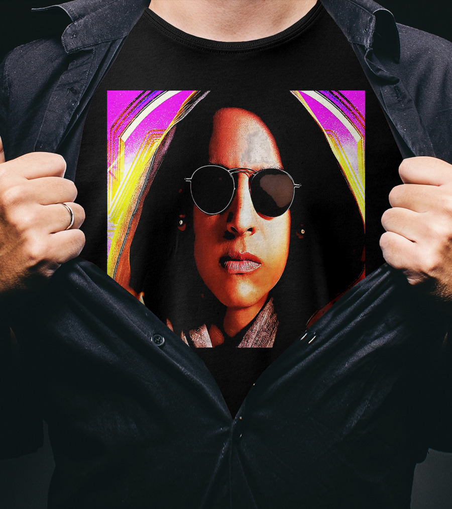 Papa Yankee Retro Neon Sunglasses T-Shirt