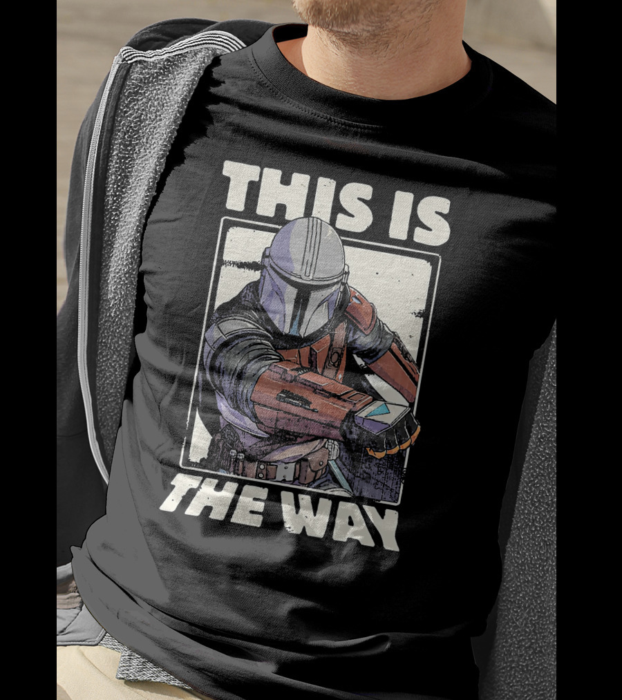 This Is The Way Mandalorian Warrior Emblem T-Shirt