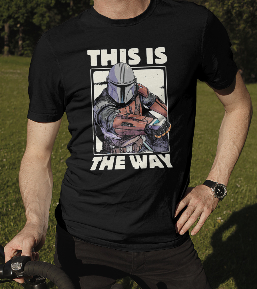 This Is The Way Mandalorian Warrior Emblem T-Shirt